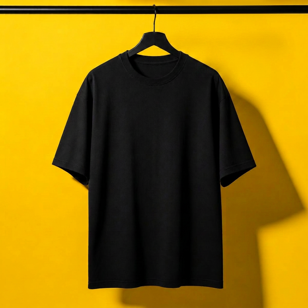 Blank tee ready for a custom message